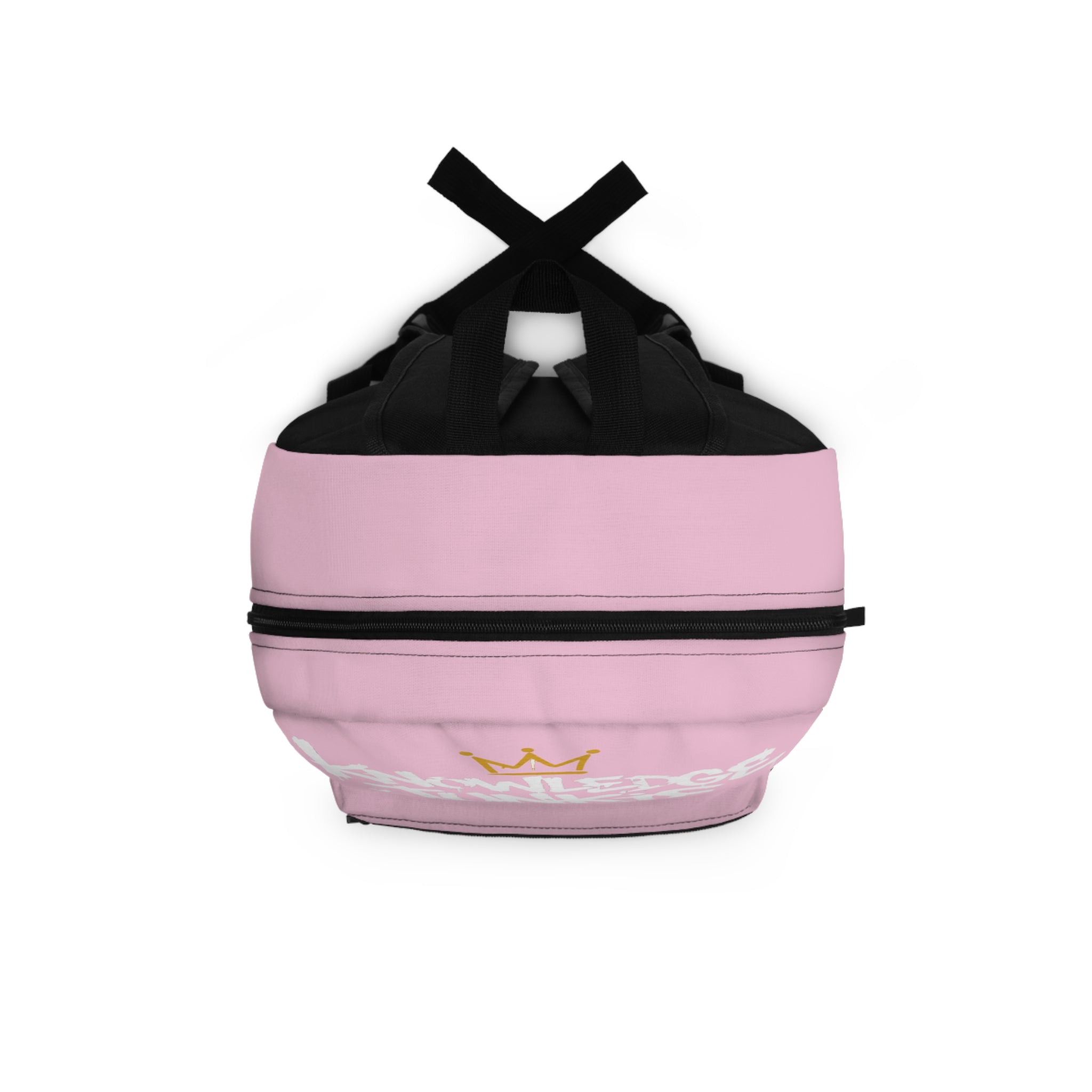 KOWLEDGEJUNKIE BLUSH PINK BACKPACK