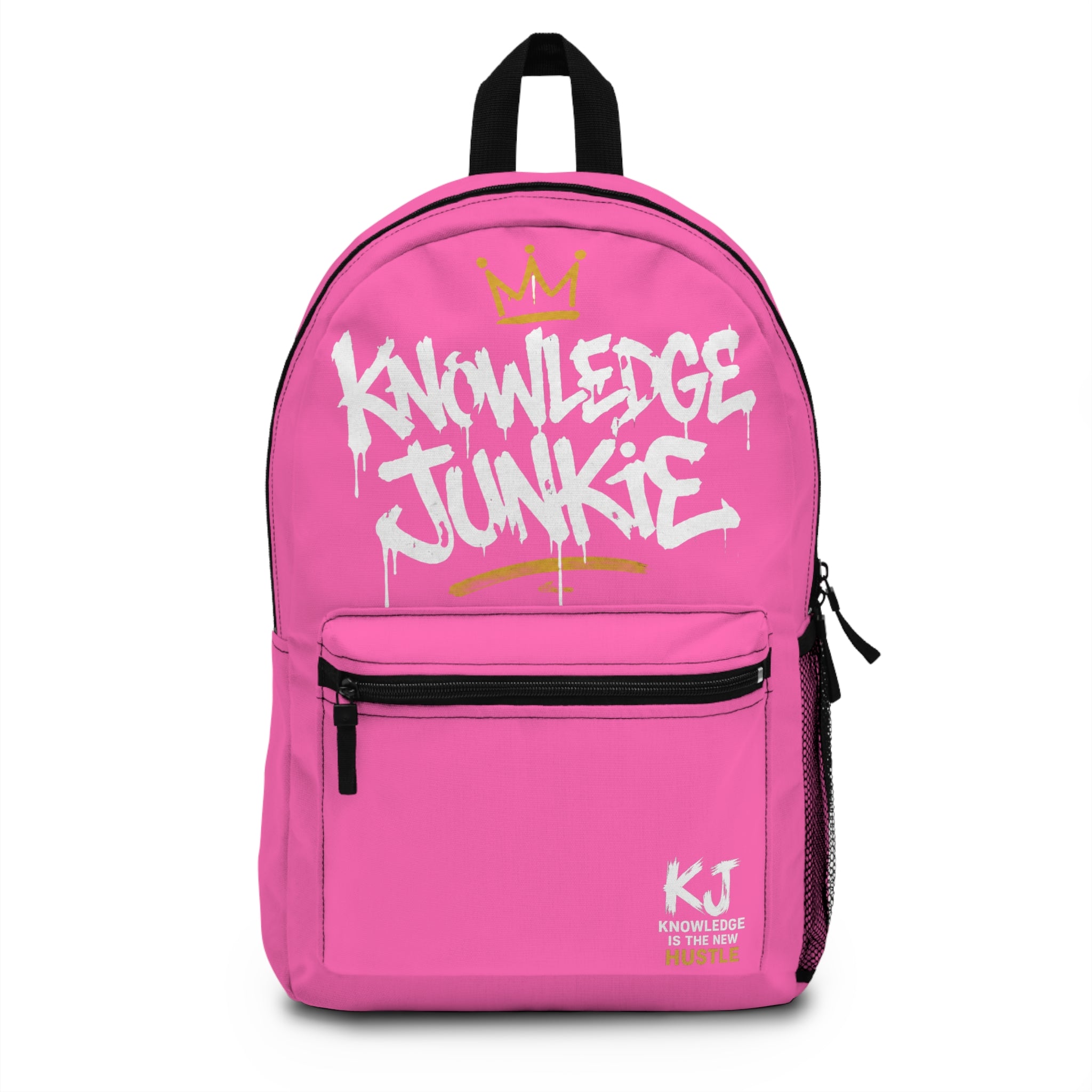 KOWLEDGEJUNKIE HOT PINK BACKPACK