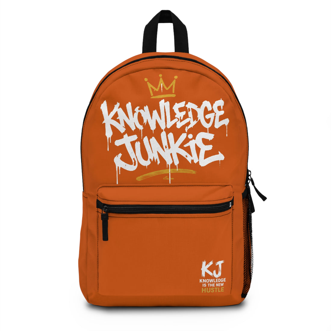KOWLEDGEJUNKIE BURNT ORANGE BACKPACK