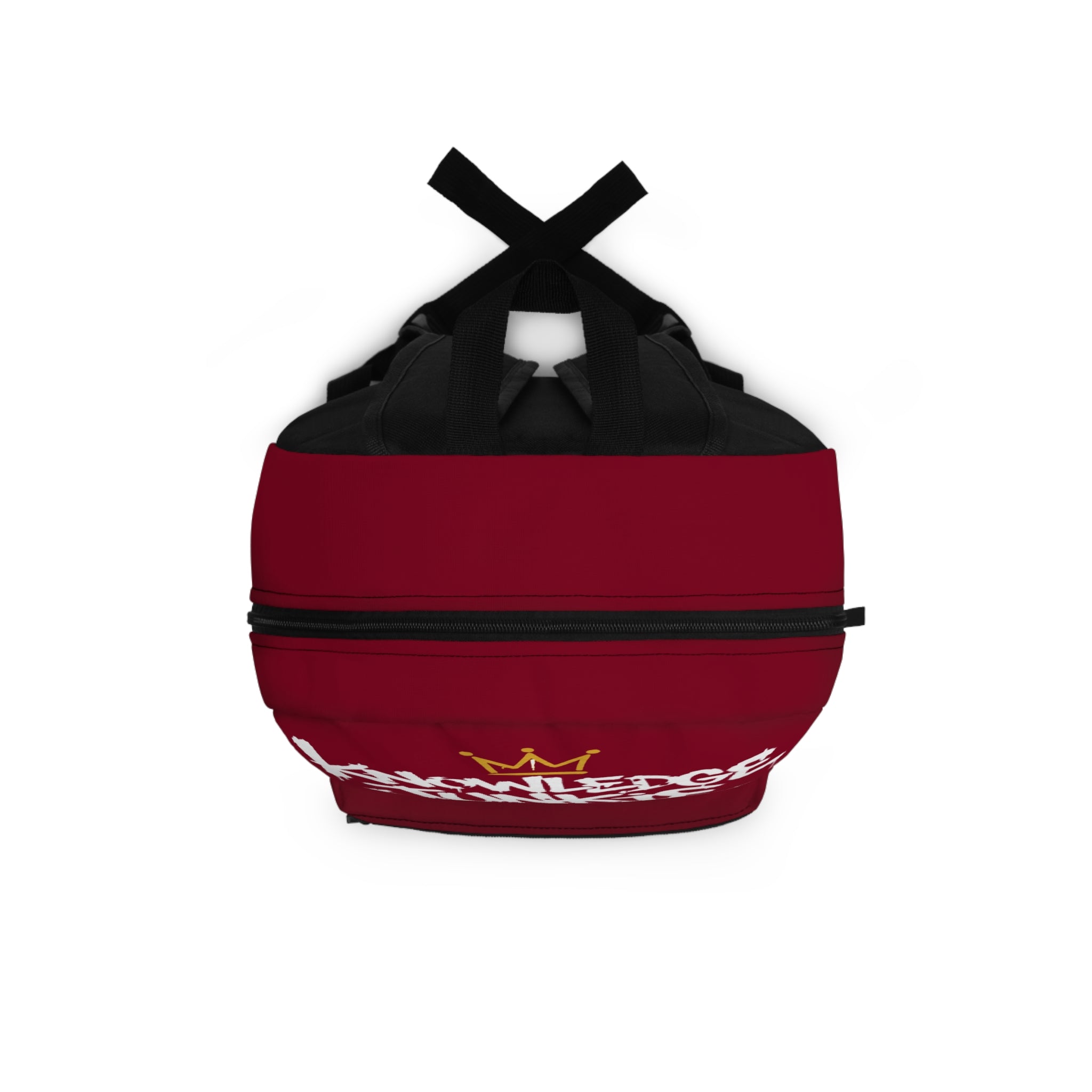 KOWLEDGEJUNKIE BURGUNDY BACKPACK