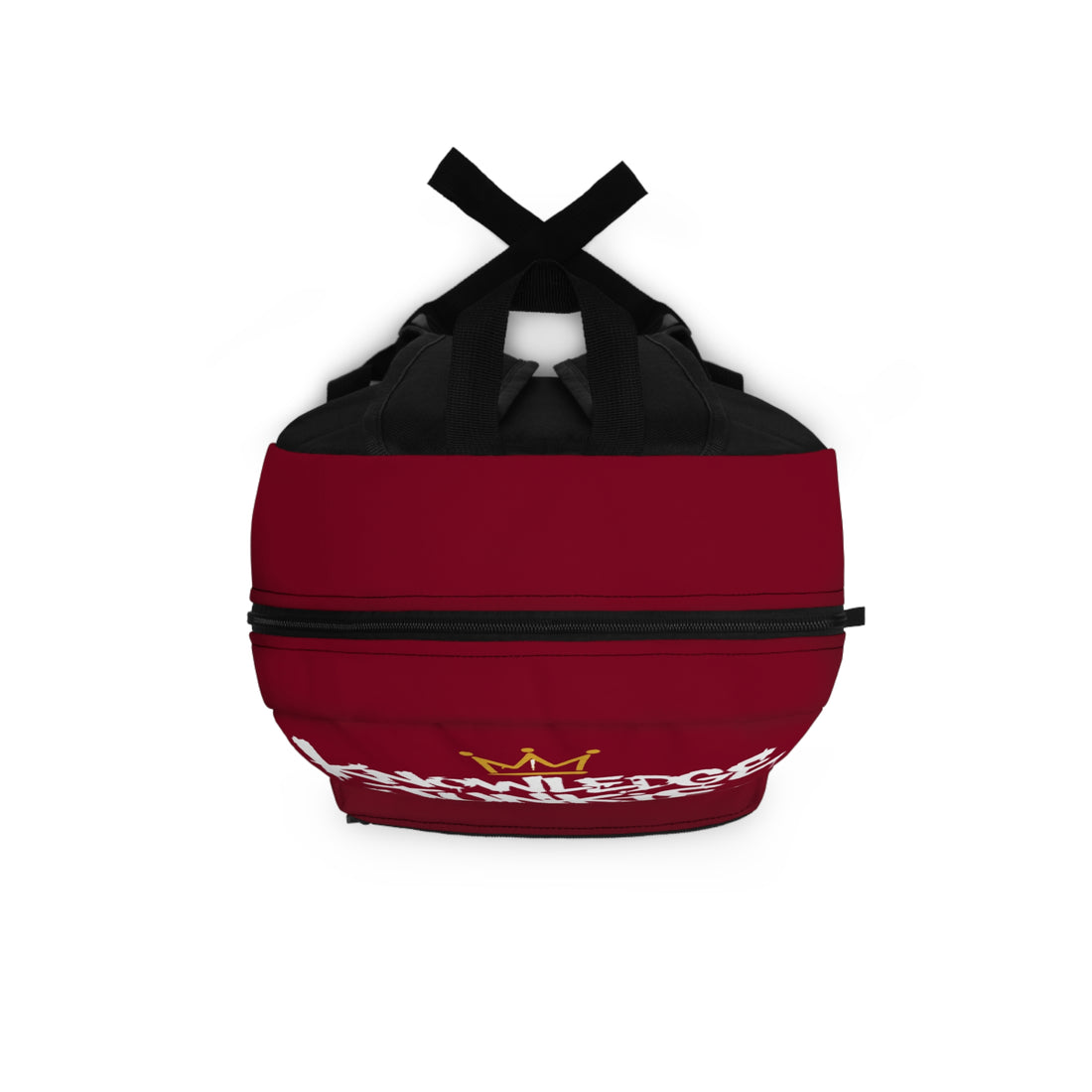 KOWLEDGEJUNKIE BURGUNDY BACKPACK