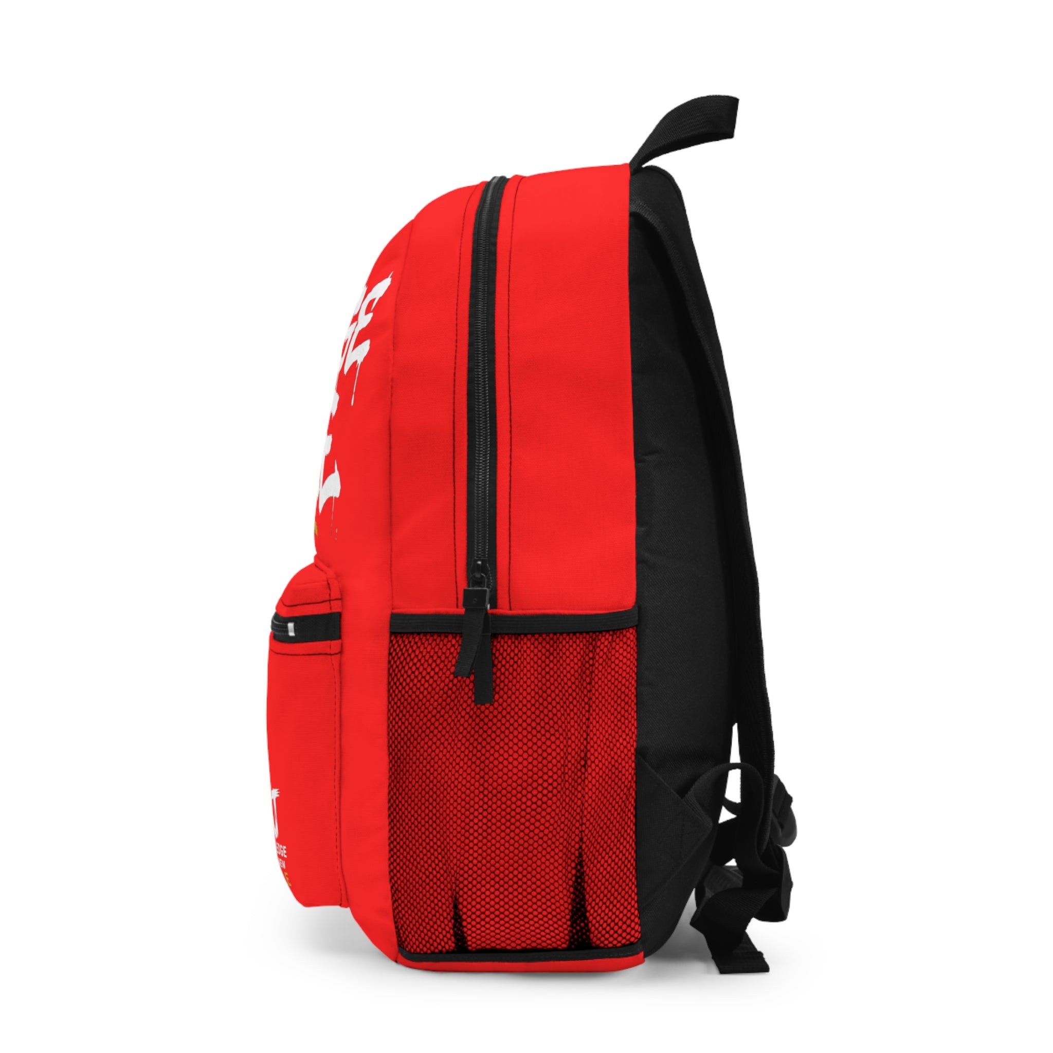 KnowledgeJunkie Red Backpack