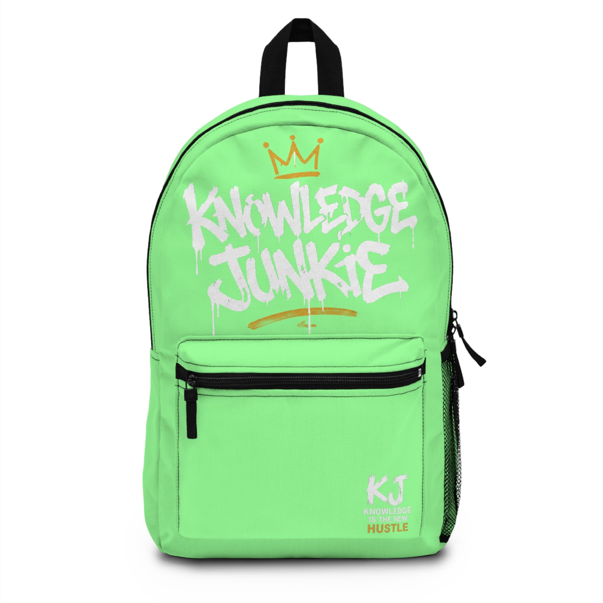KOWLEDGEJUNKIE MINT GREEN BACKPACK