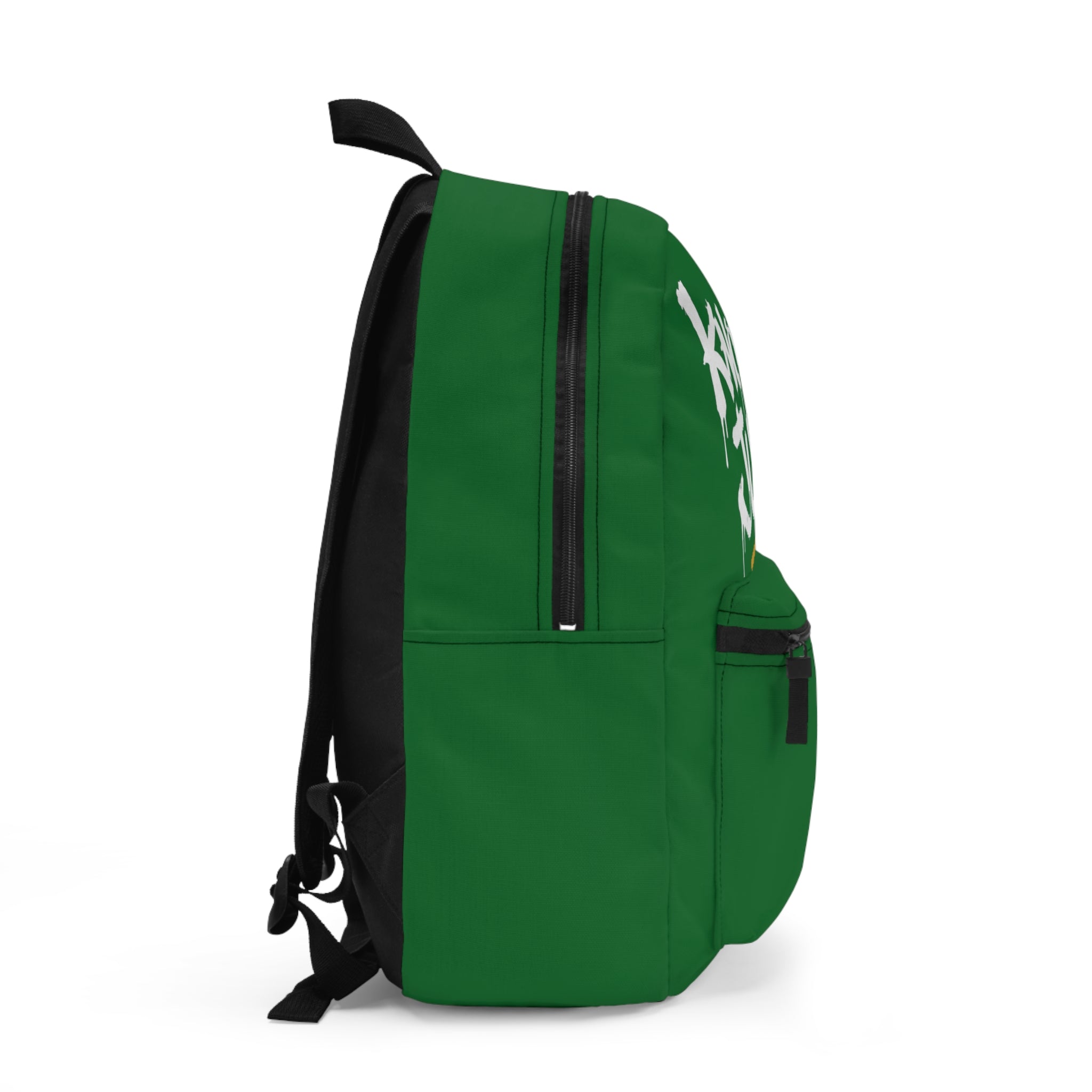 KnowledgeJunkie Green Backpack