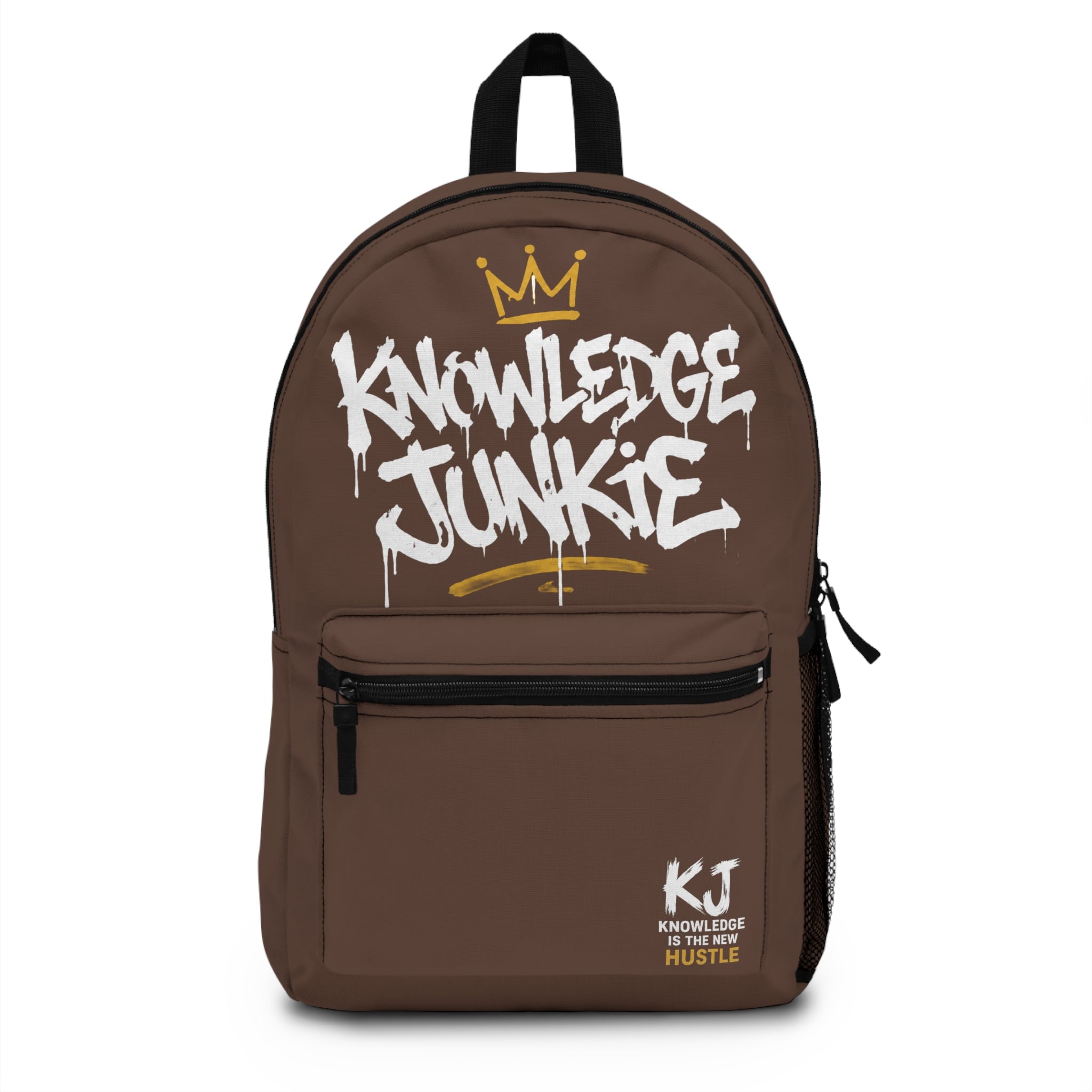 KOWLEDGEJUNKIE BROWN BACKPACK