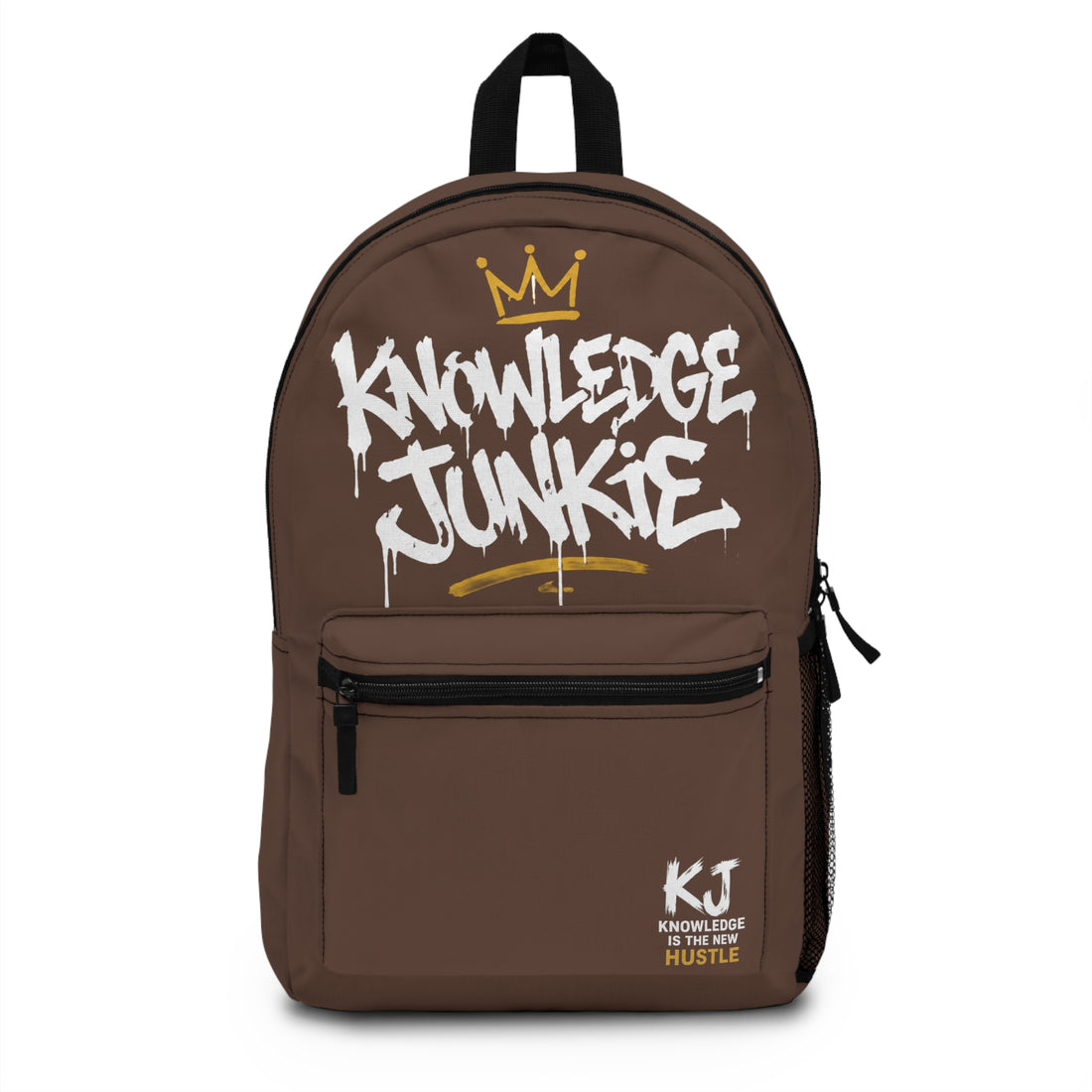 KOWLEDGEJUNKIE BROWN BACKPACK