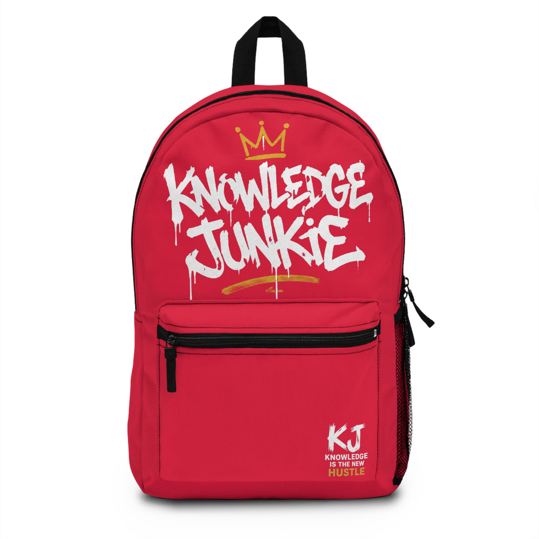 KOWLEDGEJUNKIE CRIMSON RED BACKPACK