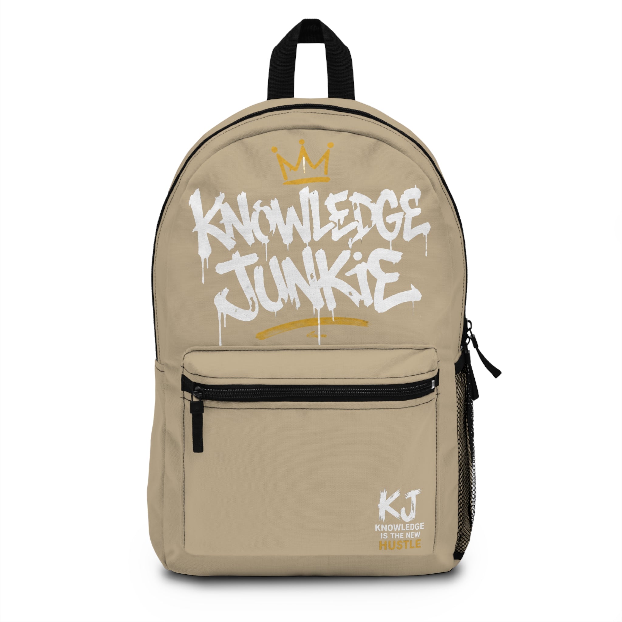 KOWLEDGEJUNKIE KHAKI BACKPACK