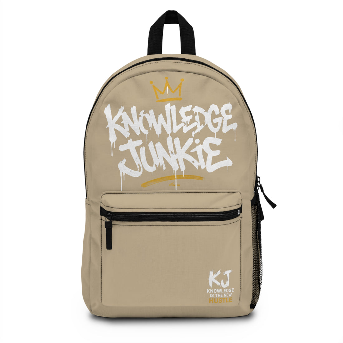 KOWLEDGEJUNKIE KHAKI BACKPACK