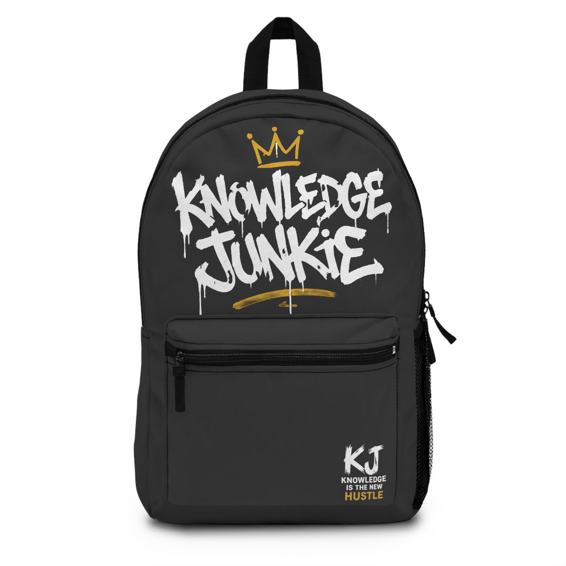 KOWLEDGEJUNKIE CHARCOAL BACKPACK
