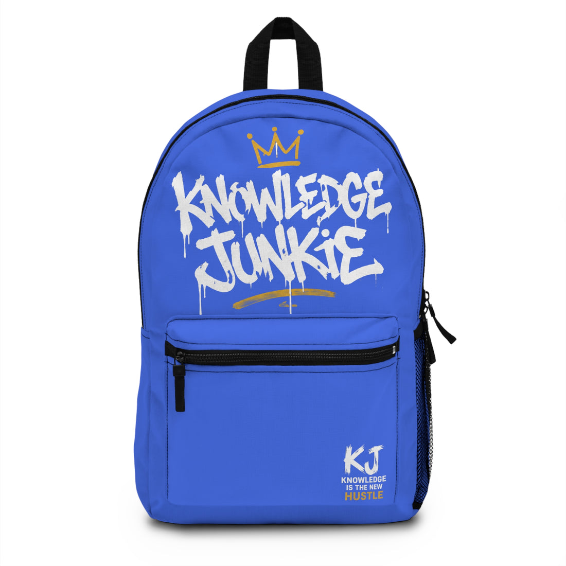 KOWLEDGEJUNKIE ROYAL BLUE BACKPACK