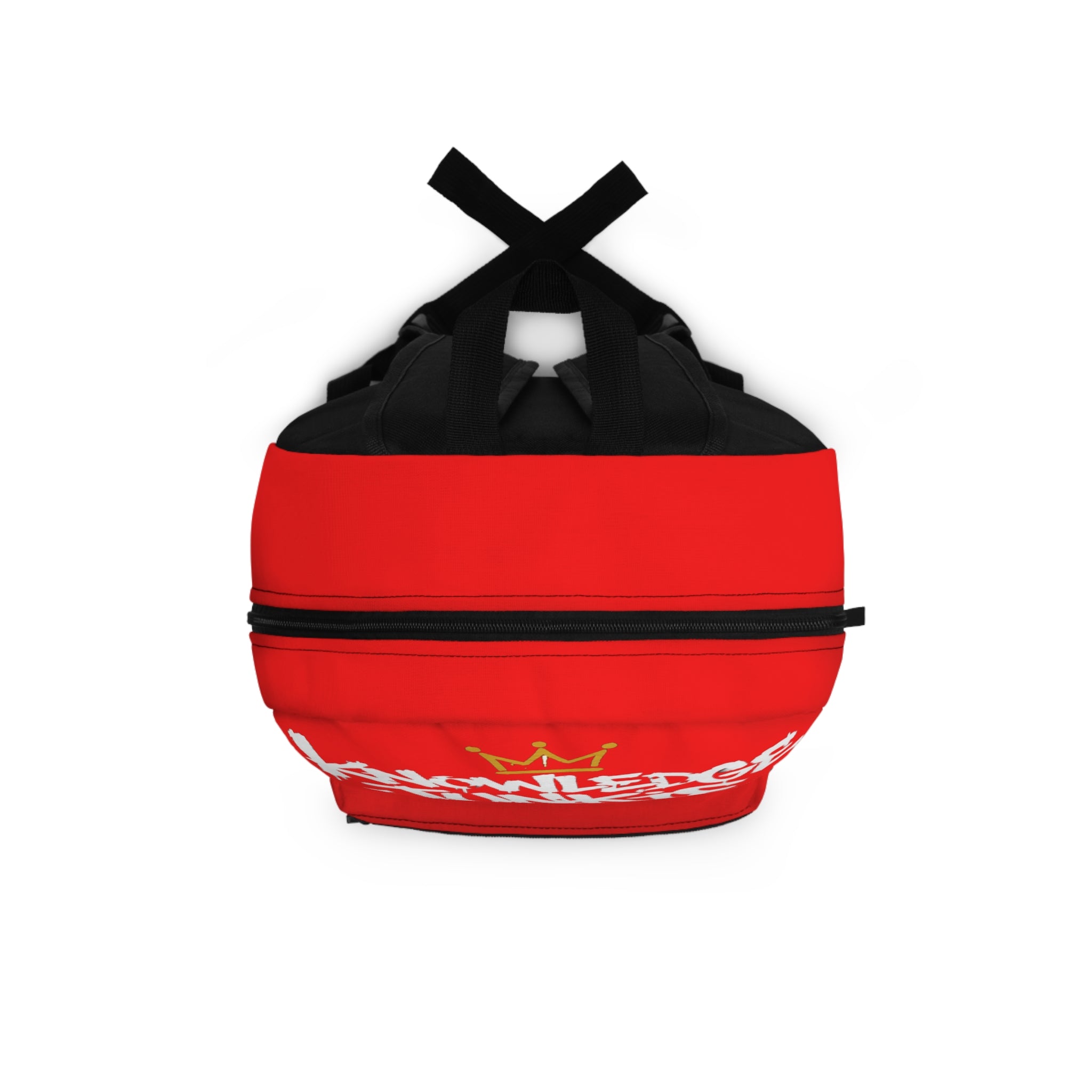 KnowledgeJunkie Red Backpack